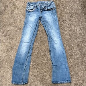 Miss Me Light Blue Boot Cut Jeans